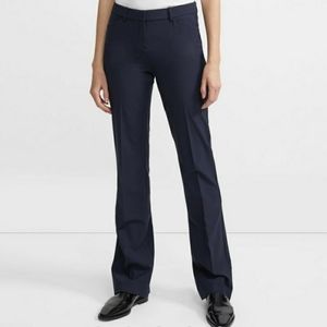 Theory Navy Max C Straight Leg Slacks - Size 2